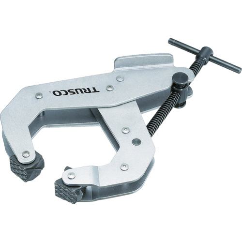 《メーカー》 トラスコ中山（株） 《品番》 CTC-6 《特長》 ●さまざまな溶接用途に適用するマルチクラブクランプです。 《用途》 《仕様》 ●全長(mm):304 ●最大口開き(mm):150 ●