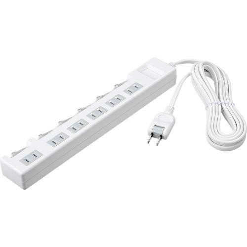 《メーカー》 （株）バッファロー 《品番》 BTCSHWJT2630WH 《特長》 ●個別スイッチ付で電気の消費を抑えます。 ●押しやすい「斜めスイッチ配置」を採用した2ピンの電源タップです。 ●未使