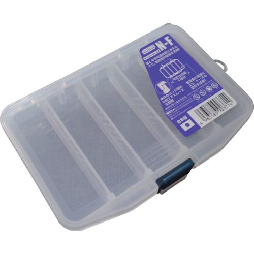 《メーカー》 明邦化学工業（株） 《品番》 F-N 《特長》 ●クリップ安全ピンなど小物文具ホビーパーツの収納やピルケースとして使用できます。 《用途》 ●工具箱やキャビネットの中の整理整頓に。 《仕