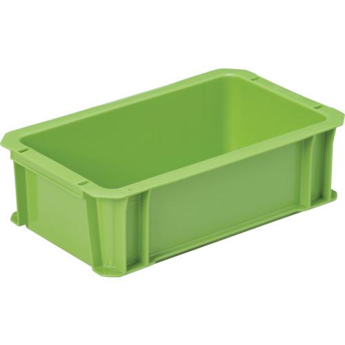 《メーカー》 トラスコ中山（株） 《品番》 DA-5-GR 《特長》 ●リサイクル原料を使用して作られたコンテナです。 《用途》 《仕様》 ●容量(L):4 ●色:グリーン ●外形寸法(mm)間口:3