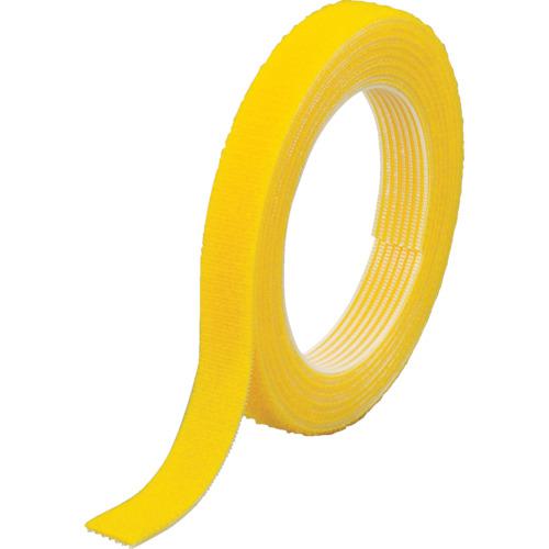 《メーカー》 トラスコ中山（株） 《品番》 MKT-20V-Y 《特長》 ●片面にプラスチックフック・片面に織物ループの付いた両面タイプのマジックテープ［［Ｒ下］］です。 ●プラスチックフックのため、