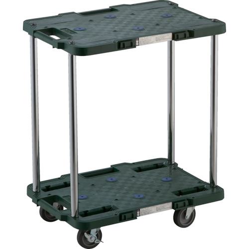 《メーカー》 トラスコ中山（株） 《品番》 MPB-502JS-GN 《特長》 ●荷台は堅牢なリブ構造です。 ●薬品や溶剤にも侵されにくく耐久性に優れています。 ●台上に滑り止め用ゴムが4ヵ所ついてい