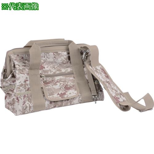 《メーカー》 トラスコ中山（株） 《品番》 TTB-330Y-DM 《特長》 ●汚れが目立ちにくいデジタル迷彩で、屋外作業に最適です。 ●耐久性に優れています。 ●広い開口により出し入れが容易です。 