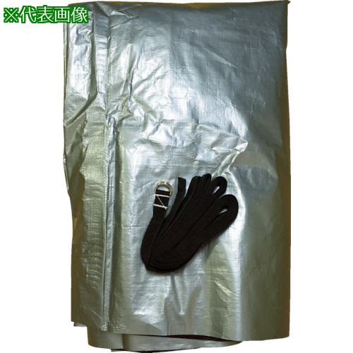 《メーカー》 トラスコ中山（株） 《品番》 TPUV-15A 《特長》 ●耐候性が高いUV剤配合の生地を使用（表面:シルバー、裏面:ブラック）しており、屋外での一時保管などで性能を発揮します。 ●カバ