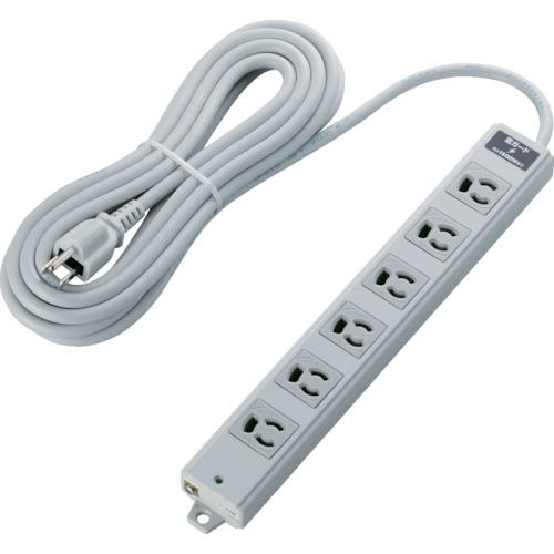 《メーカー》 エレコム（株） 《品番》 T-WRMK3650LG/RS 《特長》 ●熱に強い二重構造ケースを採用した6個口の工事用タップです。 ●雷サージから電子機器を守る高性能雷サージ吸収素子を内蔵