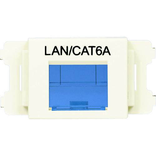 《メーカー》 パンドウイットコーポレーション 《品番》 CMASSP6AIW-X 《特長》 ●防じん用のバネ式スライドシャッター付です。 ●標準的な壁用ＪＩＳプレートに取付可能です。 ●表面に「LAN