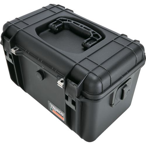 《メーカー》 トラスコ中山（株） 《品番》 TAK-15BK 《特長》 ●耐久性、密閉性の高い樹脂ツールケースなので、精密機械の保管、移送に最適です。 《用途》 《仕様》 ●色:ブラック ●外形寸法(