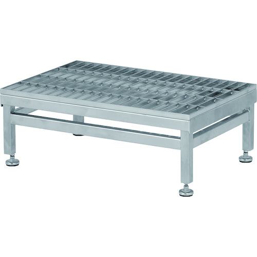 《メーカー》 アルインコ（株）住宅機器事業部 《品番》 SUC604S 《特長》 ●オールステンレス製の作業台です。 ●グレーチング仕様でクリーンルームや水場などの使用に最適です。 《用途》 《仕様》