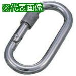 《メーカー》 （株）水本機械製作所 《品番》 KJR-2 《特長》 ●環付は不用意にフックが開くことがなく、より安心です。 《用途》 ●チェーン・ワイヤー・ロープ等の連結金具として、また端末の金具のジ