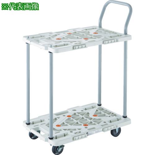 《メーカー》 トラスコ中山（株） 《品番》 MPK-6024S-BK 《特長》 ●荷台は堅牢なリブ構造です。 ●薬品や溶剤にも侵されにくく耐久性に優れています。 ●台上に滑り止め用ゴムが4ヵ所ついてい
