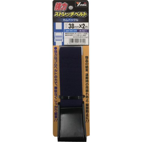 《メーカー》 （株）ユタカメイク 《品番》 SBC-326 《特長》 ●強力なゴムベルトの力で無駄なくしっかり固定できます。 《用途》 ●物品の結束や運搬時の荷崩れ防止に。 《仕様》 ●色:ネイビー 