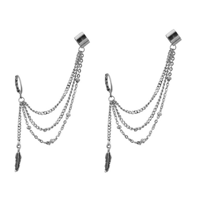 【ファッション・アクセサリー】 セット内容：2個 タイプ：ピアス イヤリング カラー：シルバー ケージ数：18Ｇ…1.0ｍｍ 素材：ステンレス鋼 カテゴリー： メンズピアス レディースピアス メンズイ