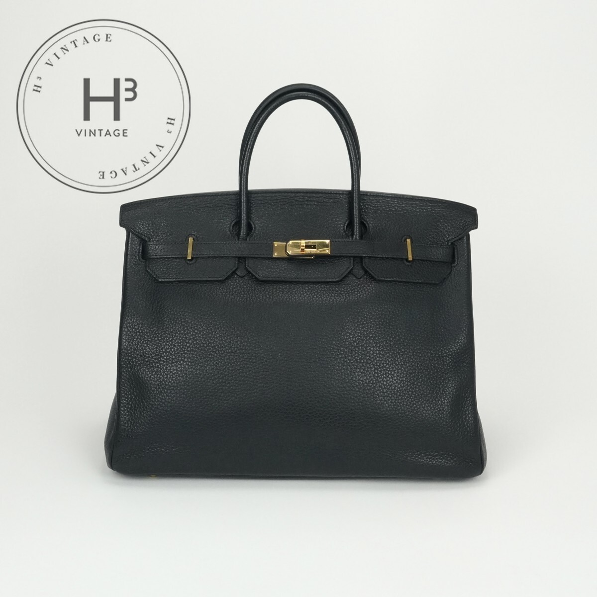 エルメス HERMES バーキン40 バーキン 40 バッグ トートバッグ トゴ ノワール ブラック 黒 ゴールド金具 送料無料