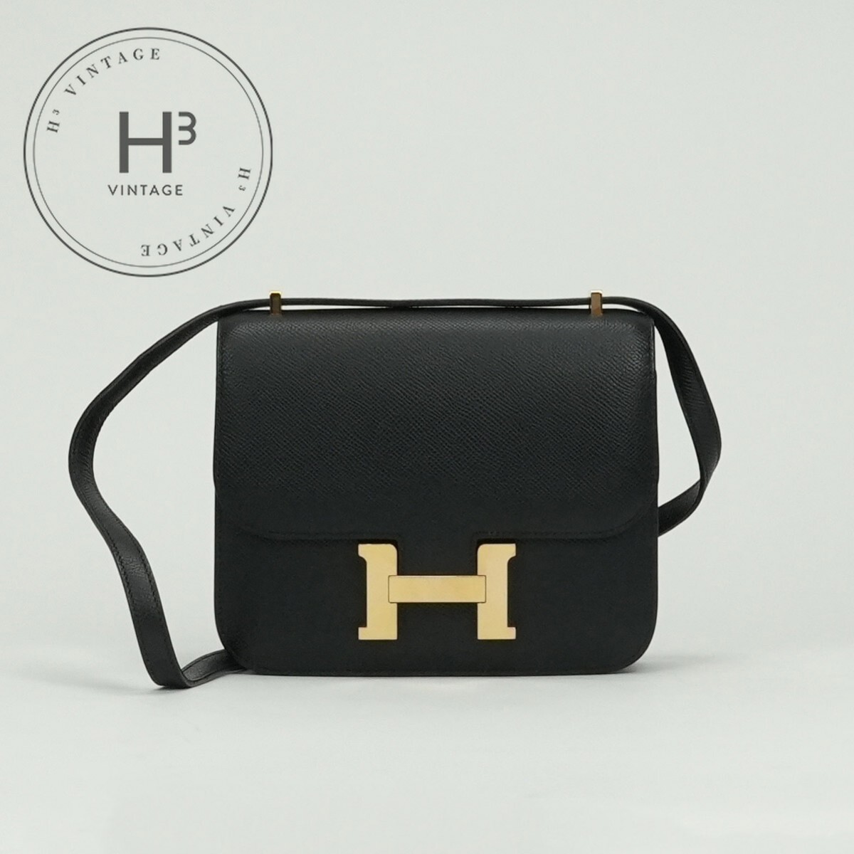 エルメス HERMES コンスタンス3 ミニ18 コンスタンス 3 ミニ18 バッグ ショルダーバッグ エプソン ノワール Noir ブラック Black 黒