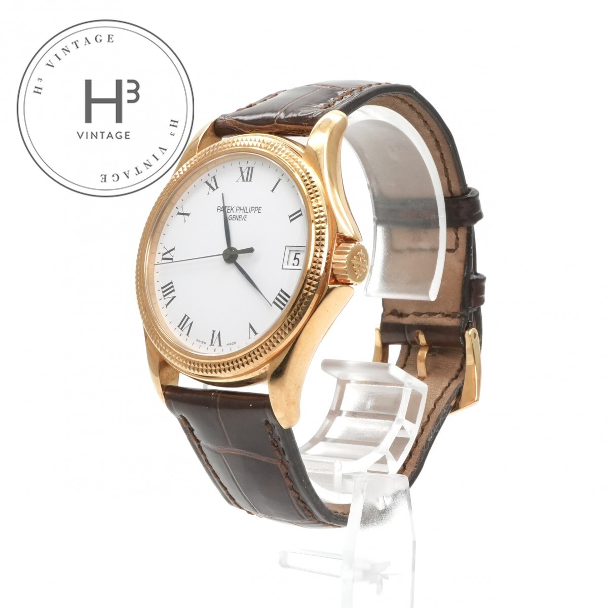 パテックフィリップ PATEK PHILIPPE カラトラバ CALATRAVA 時計 腕時計 シースルーバック スケルトン ドレスウォッチ