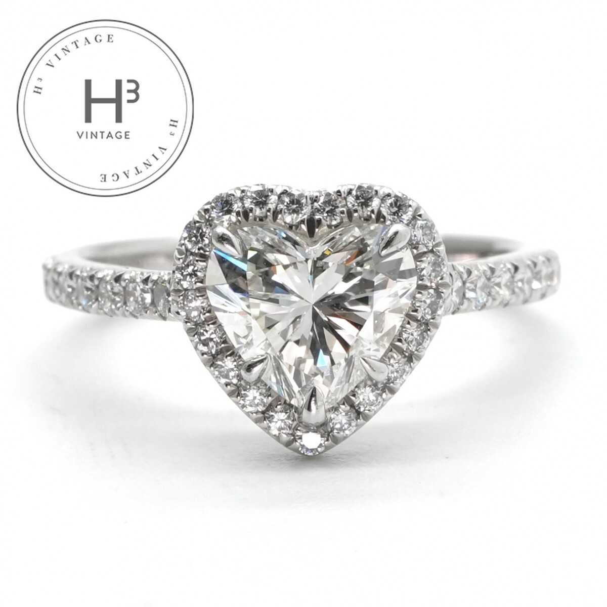 ティファニー TIFFANY & Co. ハートシェイプ エンゲージメント リング ハートシェイプ エンゲージメント リング ティファニー ソレスト