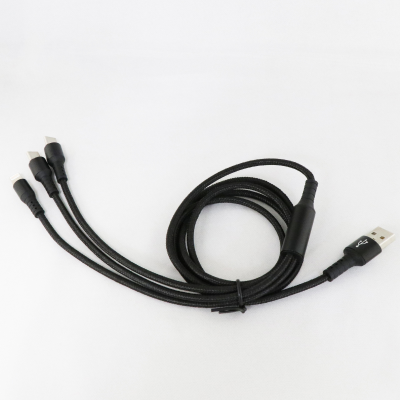 Type-C×2 Lightning×1 同時充電イメージ