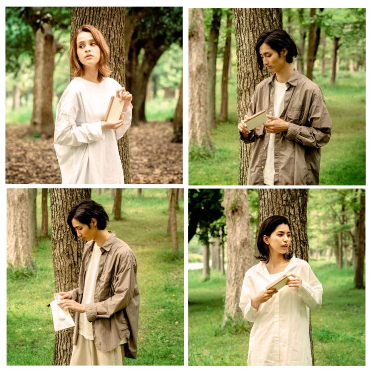 天然木 ナラ モバイルバッテリー RERUU