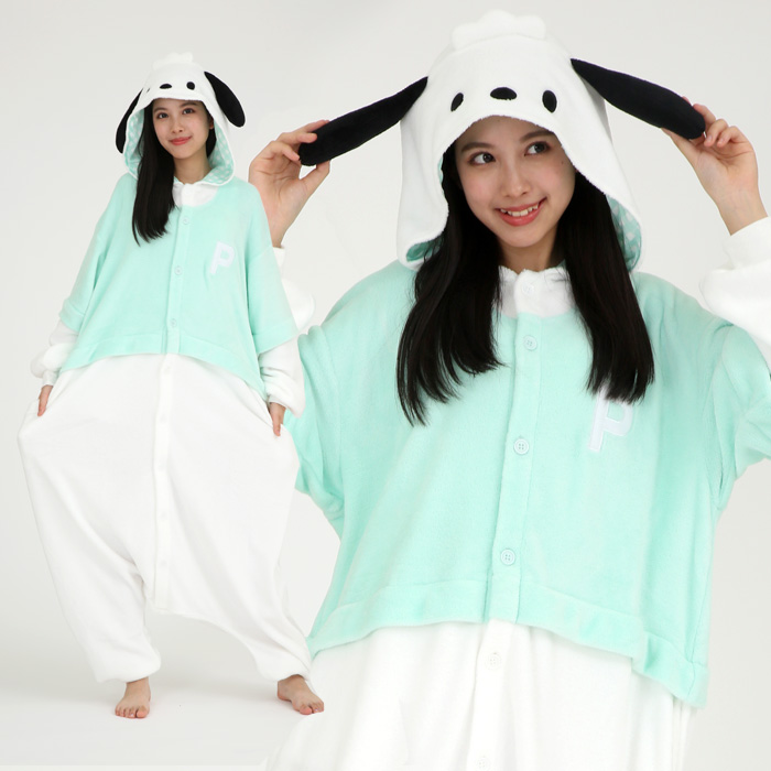サンリオ ポチャッコ 着ぐるみ●内容：着ぐるみ●サイズ(約)：全長:約165-175cm 身幅:約60cm●素材：フリース（ポリエステル100％）■出荷の目安・・・商品名及び商品選択欄に記載がございま