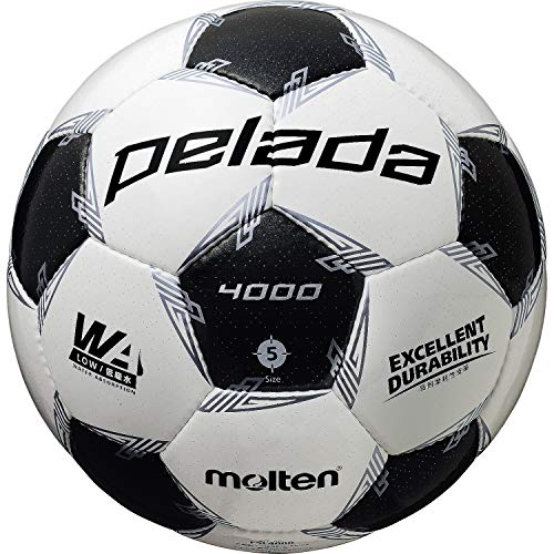 ホワイト×メタリックブラック 5号球 F5L4000 Color:ホワイト×メタリックブラックPattern Name:単品 検定球 手縫い 砂防止バルブ 空気の入れ過ぎにください。 ホワイト×メタリ