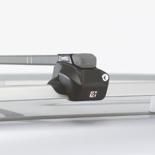 ブラック INFR スクエアバー専用ステー本製品はスクエアバー取付用パーツです。バーがサイドに突き出るので、積載したいものに合わせてバーの長さを調節することができます。取付可能バーの長さは車種によって