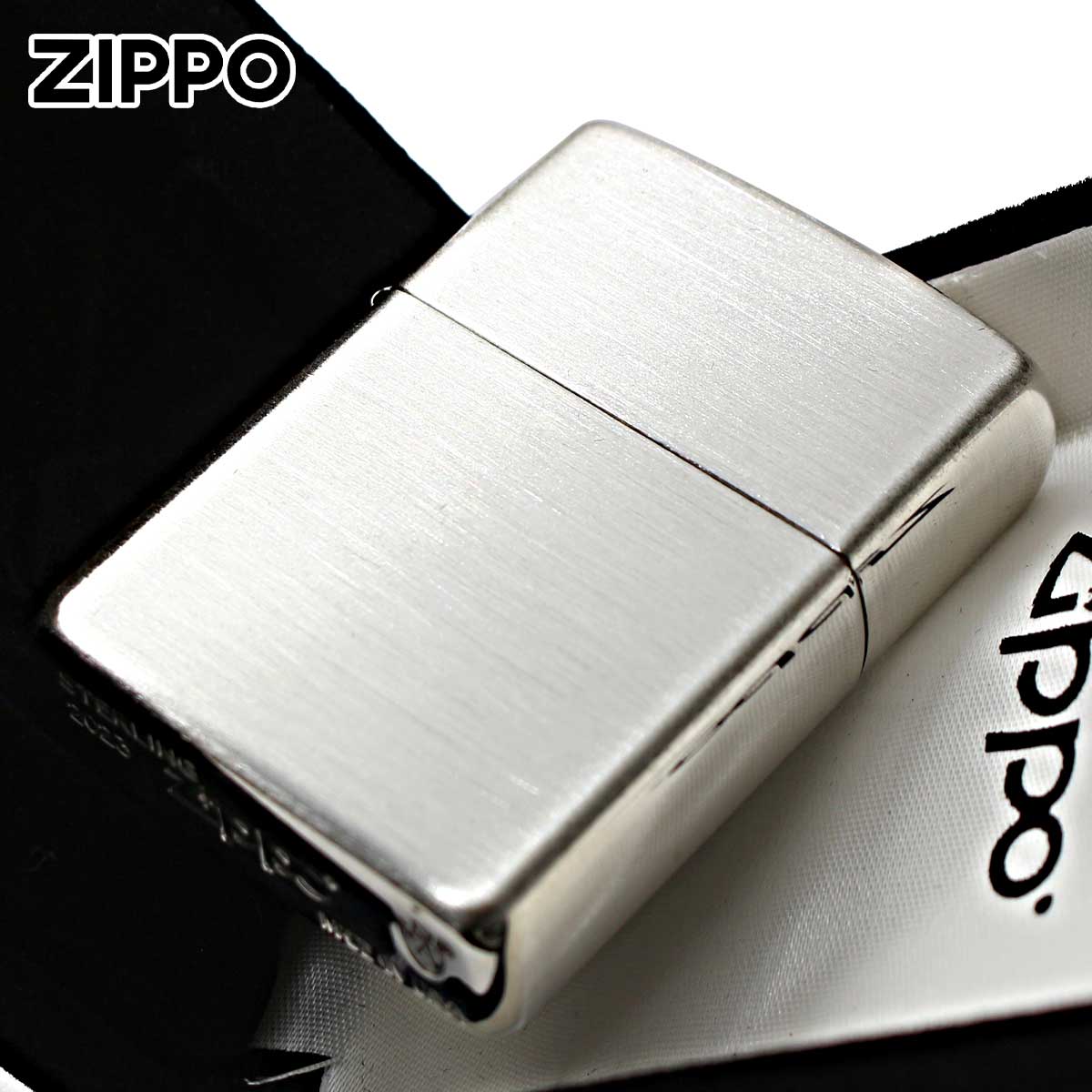 Zippo ジッポライター アーマー 純銀 スターリングシルバー 925 ARMOR Sterling Silver サテーナ つや消し 無地 No.27 YMEX