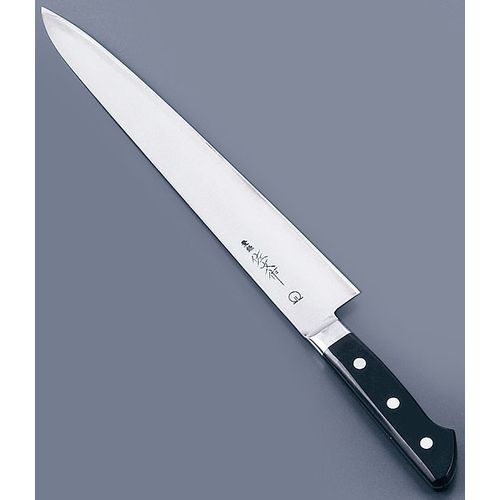 左文 SA佐文（全鋼） 筋引 24cm ASB05024 JANコード 4905001015861●サイズ(cm):24●全長(mm):360●重量(g):200●背厚(mm):2.5●材質：愛知製鋼