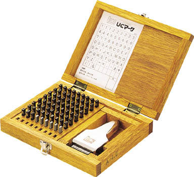 【メーカー型番】UC-30AS【JANコード】4560284490189【ブランド】浦谷 【特徴】●16桁（1.5mm）から6桁（6.0mm）までの数字・文字が、一度に刻印できます。●文字組みかえはワ