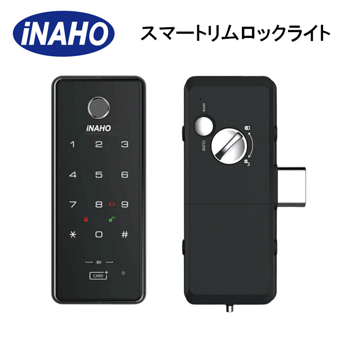 指紋・タッチパネル非接触IC式電気錠！ 【商品詳細】 サイズ：室内リーダー：W73.5 × H171 × D15mm 室内ボディ：W73.5 × H171 × D37mm 対応扉厚(DT)：30〜60