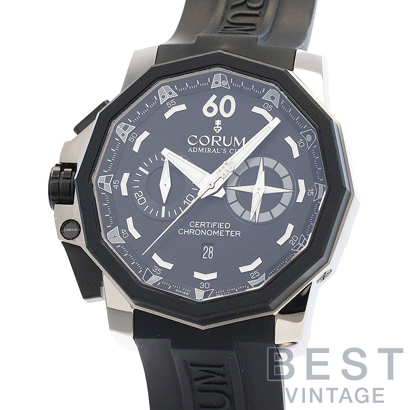 【中古】CORUM ADMIRAL'S CUP SEAFENDER 50 CHRONOGRAPH コルム アドミラルズ カップ シーフェンダー50 クロノグラフ 753.231.06/0371-AN