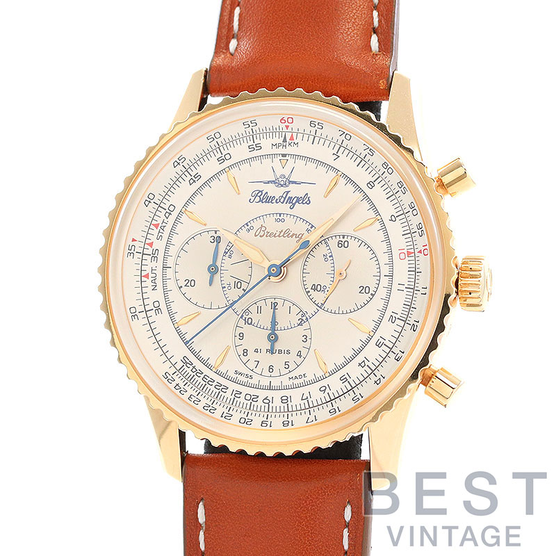 【中古】BREITLING NAVITIMER MONTBRILLANT BLUE ANGELS ブライトリング ナビタイマー モンブリラン ブルーエンジェルス H3003012GBA (H3