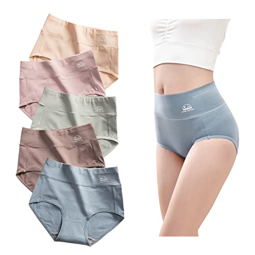 casual・5枚組B XL ・・Color:5枚組BSize:XL ・｡?｡･ﾟ?ﾟハイウエスト 高級素材 健康を守る100％オーガニックコットンを採用して、腹まですっぽり包んで込むハイウエストショ