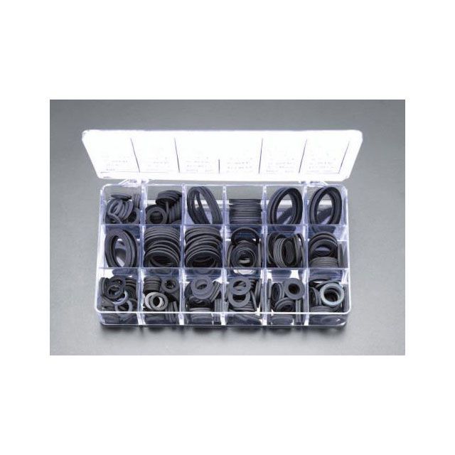 ●メーカー名：エスコ / ESCO●商品名：ゴム平パッキンセット（10サイズ）メーカー品番：EA423PJANコード：4518340822351