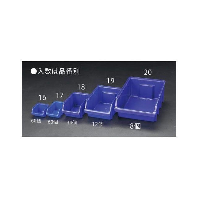 ●メーカー名：エスコ / ESCO●商品名：145x240x127mm パーツトレー（重ね置型・青/34個）メーカー品番：EA661CJ-18JANコード：4518340942417