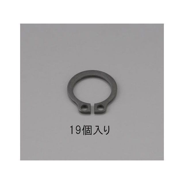 ●メーカー名：エスコ / ESCO●商品名：15mm 軸用スナップリング（19個）メーカー品番：EA949PA-215JANコード：4548745466409