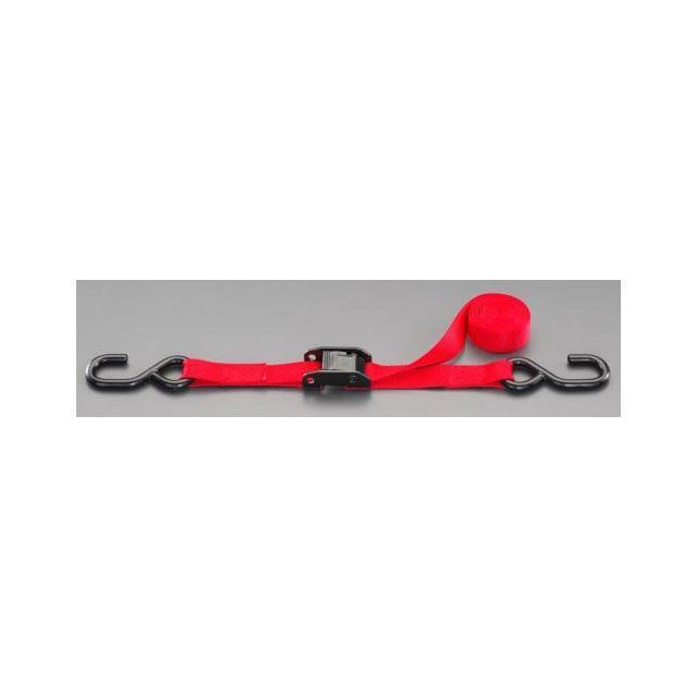●メーカー名：エスコ / ESCO●商品名：25mmx2.0m 荷締ストラップ（赤）メーカー品番：EA982BA-33JANコード：4518340720107