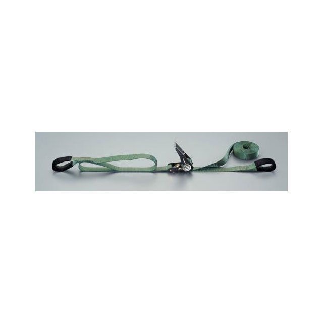 ●メーカー名：エスコ / ESCO●商品名：25mmx6.0m/230kg ベルト荷締機（ラチェット式/OD）メーカー品番：EA982BA-101JANコード：4550061393642