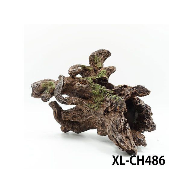 アルファテック XL-CH486 流木（中）木 水槽 ケージ 飼育ケース インテリア オーナメント アクセサリー オブジェ オーナメント ジオラマ