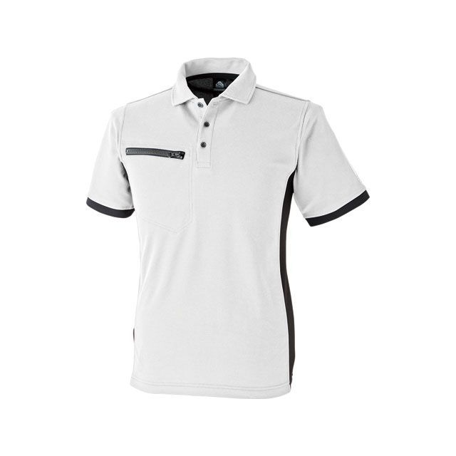 ●メーカー名：シーズクラブ / C's CLUB●商品名：1711-18 リフレクション半袖ポロ（シロ）●サイズ：Mメーカー品番：＃1711-18-MJANコード：4534514435134