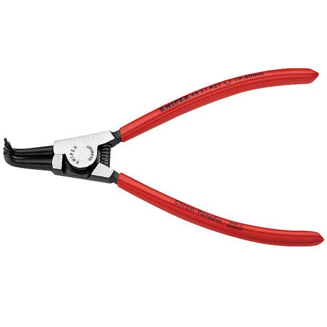 ●メーカー名：クニペックス / KNIPEX●商品名：46 21 A21 90 先曲がり 軸用スナップリングプライヤー40-100φメーカー品番：・46 21 A21JANコード：4003773022