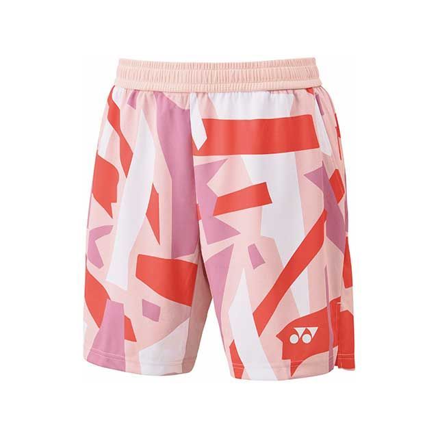 ●メーカー名：ヨネックス / YONEX●商品名：15203 メンズニットハーフパンツ（スモークピンク）●サイズ SSメーカー品番：15203JANコード：4550675037987