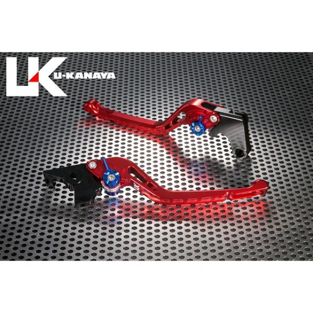 ●メーカー名：ユーカナヤ / U-KANAYA●商品名：GPタイプ アルミ削り出しビレットレバー（レバーカラー：レッド）●調整アジャスターカラー：レッドメーカー品番：SU032-035-0505