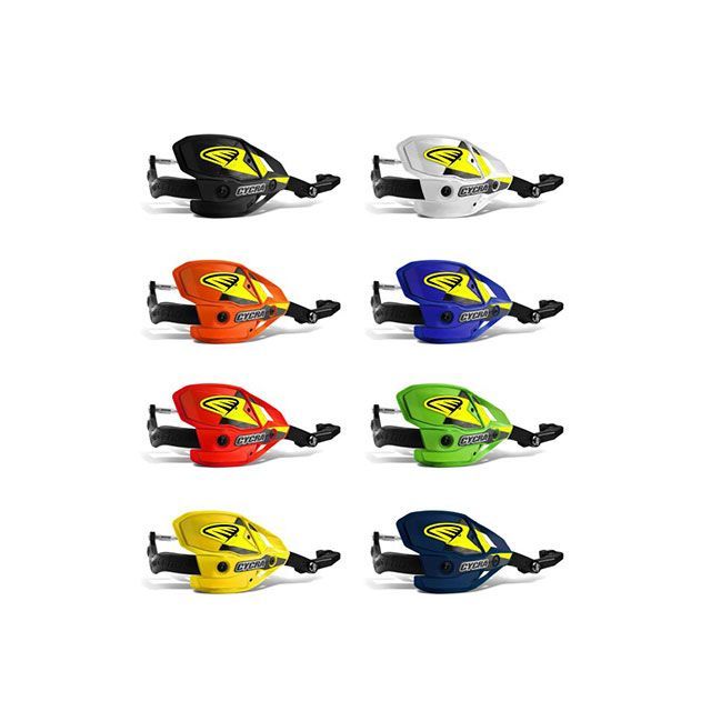 ●メーカー名：サイクラ / CYCRA●商品名：ウルトラプロベンドハンドガードフルキット（クランプ付）Uクランプ Pro Taperバー 2007まで用●カラー：ハスクブルーメーカー品番：750X-8