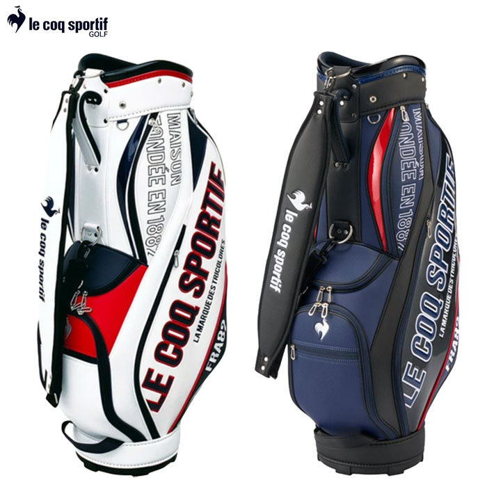 ルコックスポルティフ LG5SCB11M マットデザインキャディバッグ 9.0型 47インチ対応 ゴルフ le coq sportif golf 2025年モデル 日本正規