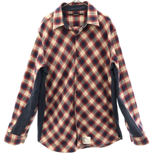 サージュデクレ チェック柄 長袖 ネルシャツ XL sage de cret メンズ