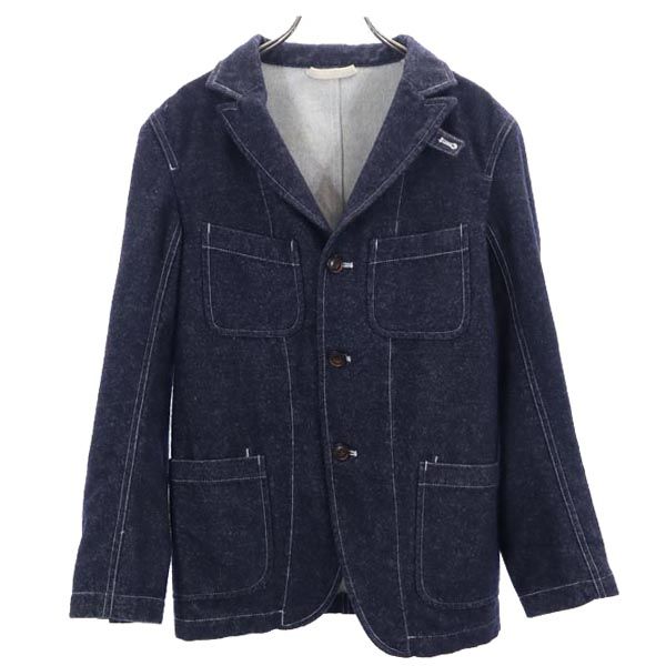 ラトルトラップ スタンドカラー ジャケット 1 紺 RATTLE TRAP メンズ