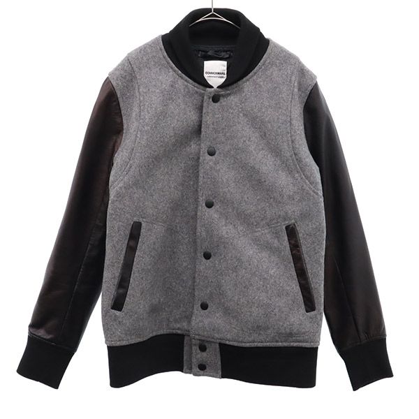 コモンウェア ウールブレンド スタジャン 46 グレー COMMON WARE AMERICAN RAG CIE メンズ