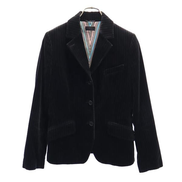 ポールスミス ベロア ジャケット 42 ブラウン系 Paul Smith レディース