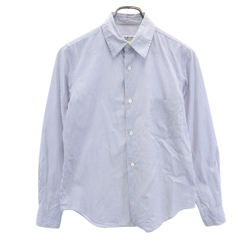 ローブドシャンブル コムデギャルソン 90s 1997年 日本製 オールド ストライプ 長袖 シャツ S robe de chambre COMME des GARCONS メンズ ※サイズに関しまし