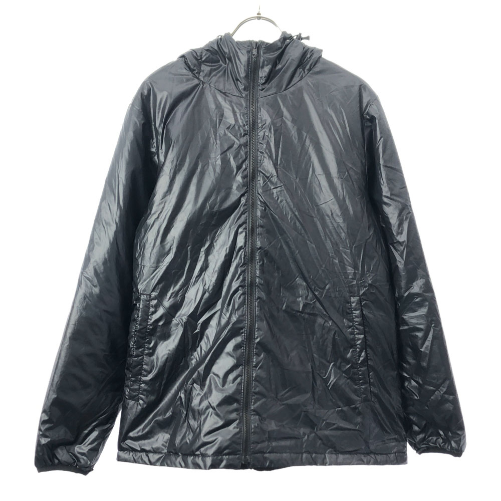 オガワ NANO UNIVERSE フーデッド 中綿ジャケット M ブラック OGAWA ナノユニバース メンズ